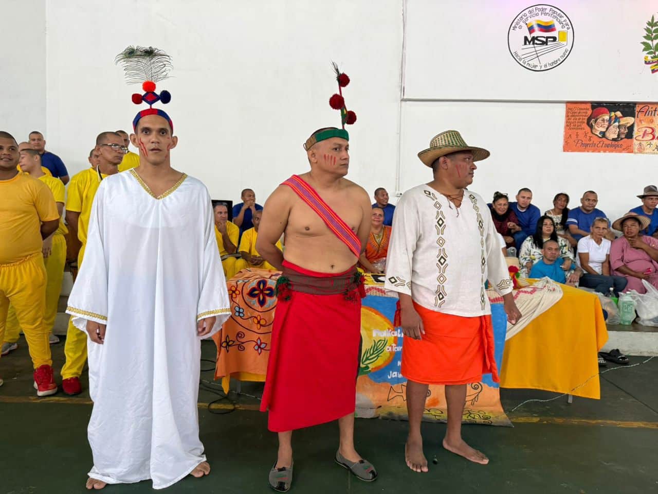 Privados de Libertad del Centro Dr. Francisco Delgado conmemoran el Día de la Resistencia Indígena