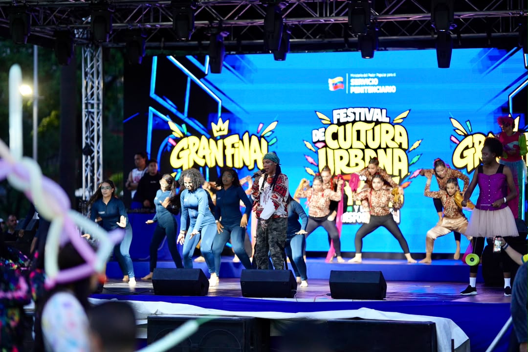 Ministerio Penitenciario celebró la gran final del Festival de Cultura Urbana por la Paz y la Transformación